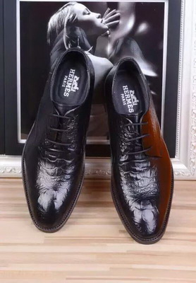 Hermes Business Men Shoes--071